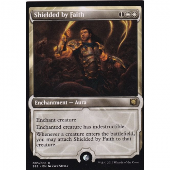 Shielded by Faith : SIGNATURE SPELLBOOK GIDEON 005/008 - Magic the Gathering Single Card