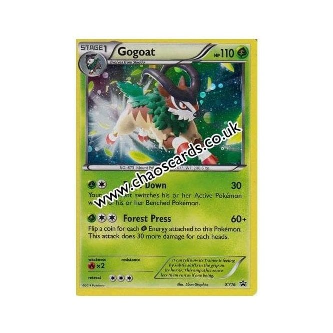 pokemon gogoat card - 10/131 - Uncommon this attack does 30 more damage. Pokemon Gogoat 33