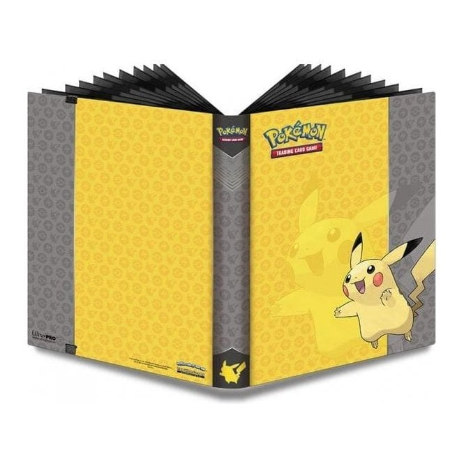 Pokemon Pokemon Pro Binder holds 360 Trading Cards Pikachu Chaos Cards