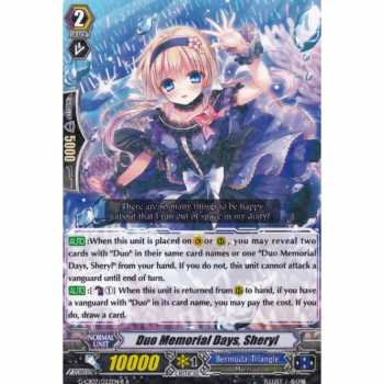 Duo Memorial Days, Sheryl (Black) : G-CB07-022 - Cardfight!! Vanguard Single Card