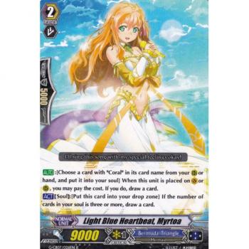 Light Blue Heartbeat, Myrtoa : G-CB07-026 - Cardfight!! Vanguard Single Card