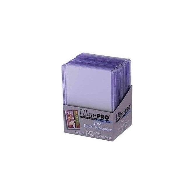 Pack Of 25 Ultra PRO 3" X 4" Gold Foil Rookie Card Toploaders - UV Protection
