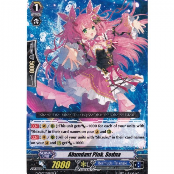 Abundant Pink, Sedna : G-CB07-028 - Cardfight!! Vanguard Single Card