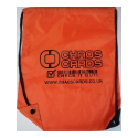 Essential Drawstring Bag - Orange - Image 2