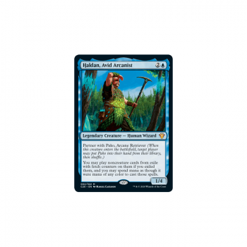 Haldan, Avid Arcanist : COMMANDER 2020 002/274 - Magic the Gathering Single Card