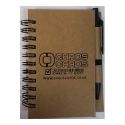 A7 Recycled Notebook with Pen