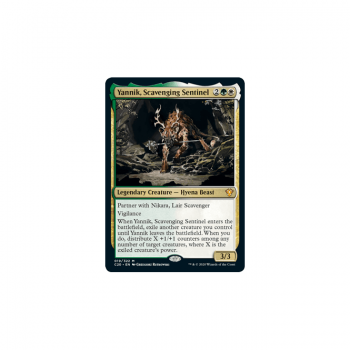 Yannik, Scavenging Sentinel : COMMANDER 2020 019/274 - Magic the Gathering Single Card