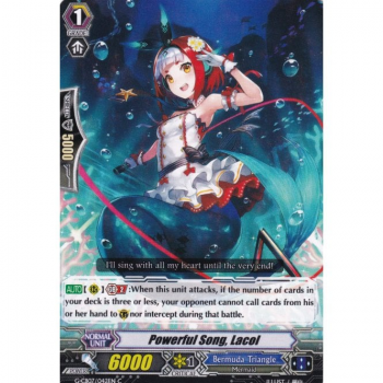 Powerful Song, Lacol : G-CB07-042 - Cardfight!! Vanguard Single Card