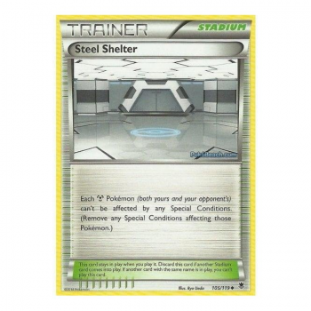 Steel Shelter : XY - PHANTOM FORCES 105/119 - Pokemon Single Card