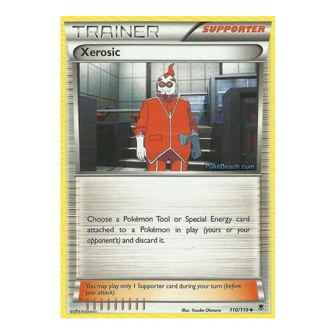 Pokemon Single Card XY - PHANTOM FORCES - 110/119 : Xerosic | Chaos Cards Pokemon Single Card XY - PHANTOM FORCES - 110/119 : Xerosic | Chaos Cards