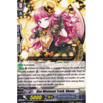 Duo Minimum Truth, Rhone (Black) : G-CB07-045 - Cardfight!! Vanguard Single Card