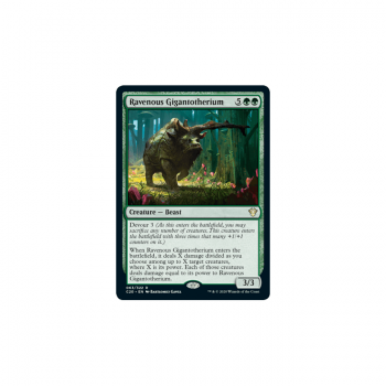 Ravenous Gigantotherium : COMMANDER 2020 063/274 - Magic the Gathering Single Card