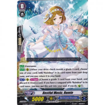 Restful Music, Lumie : G-CB07-046 - Cardfight!! Vanguard Single Card