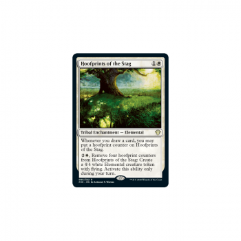 Hoofprints of the Stag : COMMANDER 2020 090/274 - Magic the Gathering Single Card