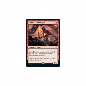Titan of Eternal Fire : COMMANDER 2020 163/274 - Magic the Gathering Single Card