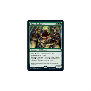 Masked Admirers : COMMANDER 2020 183/274 - Magic the Gathering Single Card