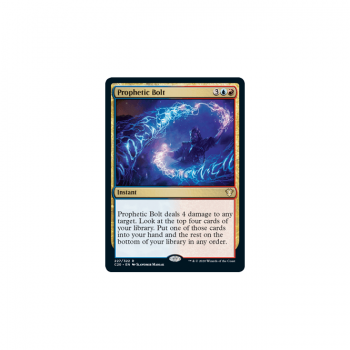 Prophetic Bolt : COMMANDER 2020 227/274 - Magic the Gathering Single Card