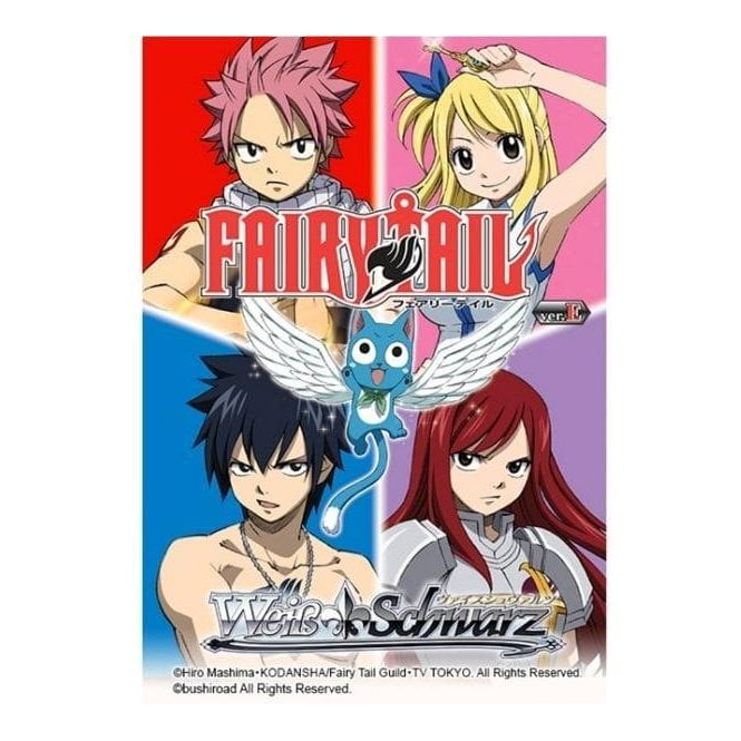 Weiss/Schwarz English Booster BOX (20 packs) - Fairy Tail ver. E | Chaos Cards Weiss/Schwarz English Booster BOX (20 packs) - Fairy Tail ver. E | Chaos Cards
