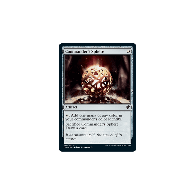 Commander's Sphere : COMMANDER 2020 240/274 - Magic the Gathering ...