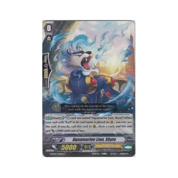 Aquamarine Lion, Shyte : G-BT07-059 - Cardfight!! Vanguard Single Card