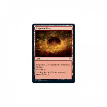 Forgotten Cave : COMMANDER 2020 274/274 - Magic the Gathering Single Card