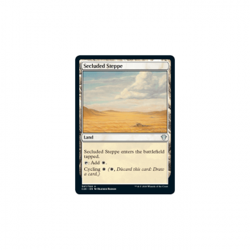 Secluded Steppe : COMMANDER 2020 307/274 - Magic the Gathering Single Card
