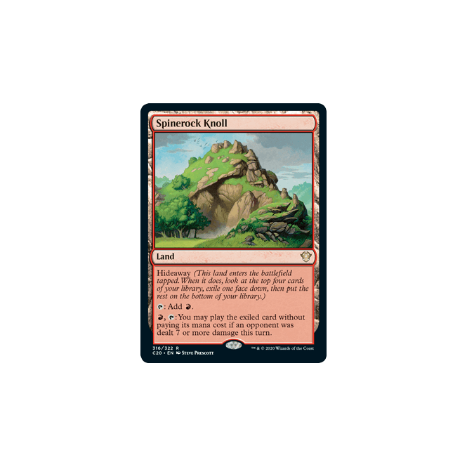 Magic The Gathering - Spinerock Knoll (Poggio Spina Rocciosa) - Rara Da Lorwyn (LRW) - 3