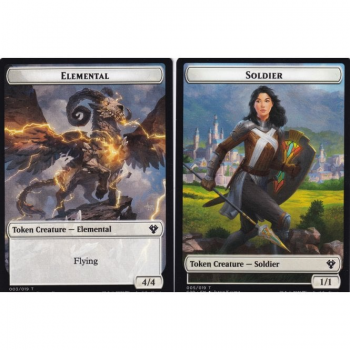 Elemental // Soldier (TOKEN) : COMMANDER 2020 TOKEN 03 - Magic the Gathering Single Card