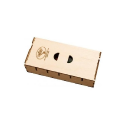 The Broken Token : Short Bits Box for Sleeved Card Game Organizer