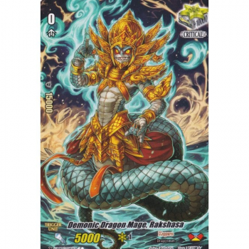 Demonic Dragon Mage, Rakshasa (FULL ART) : V-MB01-034 - Cardfight!! Vanguard Single Card