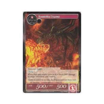Bloodfire Dragon : BFA-020 - Force of Will Single Card