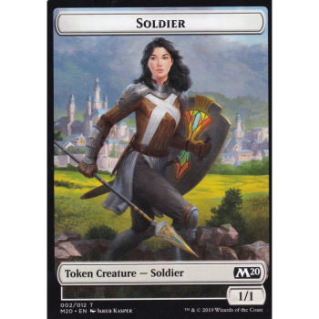 Soldier (TOKEN) : MAGIC 2020 Token 02/012 - Magic the Gathering Single Card