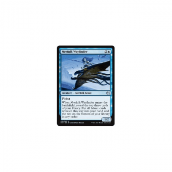 Merfolk Wayfinder : DUEL DECKS: MERFOLK VS. GOBLINS 12/63 - Magic the Gathering Single Card