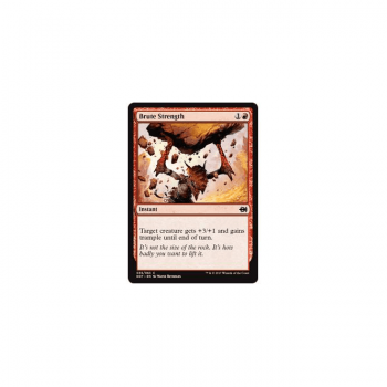Brute Strength : DUEL DECKS: MERFOLK VS. GOBLINS 35/63 - Magic the Gathering Single Card