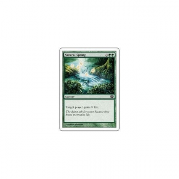 Natural Spring : NINTH EDITION 257/350 - Magic the Gathering Single Card