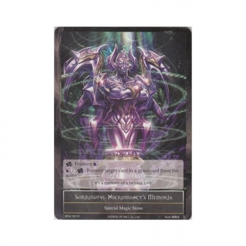 Sorrowful Necromancy's Memoria (FOIL) : BFA-100F - Force of Will Single Card