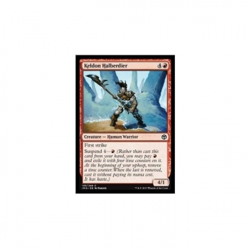 Keldon Halberdier : ICONIC MASTERS 135/249 - Magic the Gathering Single Card