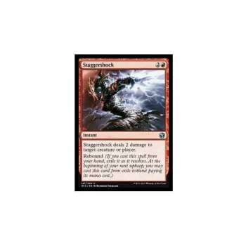 Staggershock : ICONIC MASTERS 147/249 - Magic the Gathering Single Card