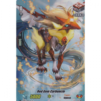 Red Gem Carbuncle (FOIL) (FULL ART) : V-MB01-035 - Cardfight!! Vanguard Single Card