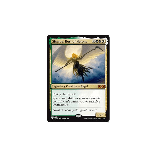Sigarda, Host of Herons : ULTIMATE MASTERS 206/254 - Magic the Gathering Single Card Sigarda, Host of Herons : ULTIMATE MASTERS 206/254 - Magic the Gathering Single Card
