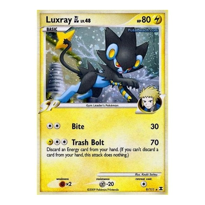 Pokemon Single Card Rising Rivals 009 111 Luxray Gl Chaos Cards Pokemon Single Card Rising Rivals 009 111 Luxray Gl Chaos Cards