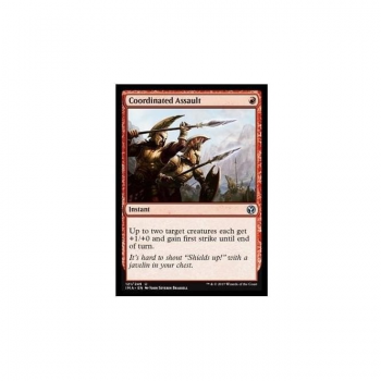 Coordinated Assault (FOIL) : ICONIC MASTERS 121/249 - Magic the Gathering Single Card