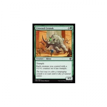 Crowned Ceratok (FOIL) : ICONIC MASTERS 158/249 - Magic the Gathering Single Card