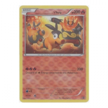 Tepig (3D JUMBO) - Pokemon Single Promotional Card