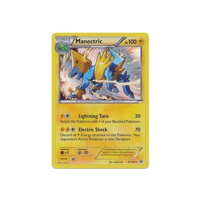Pokemon Single Card XY - PRIMAL CLASH (Reverse Holo) - 061/160 ...