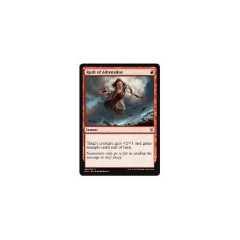Rush of Adrenaline : EXPLORERS OF IXALAN 28/47 - Magic the Gathering Single Card