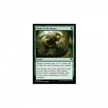 Might of the Masses (FOIL) : MAGIC ORIGINS 188/272 - Magic the Gathering Single Card