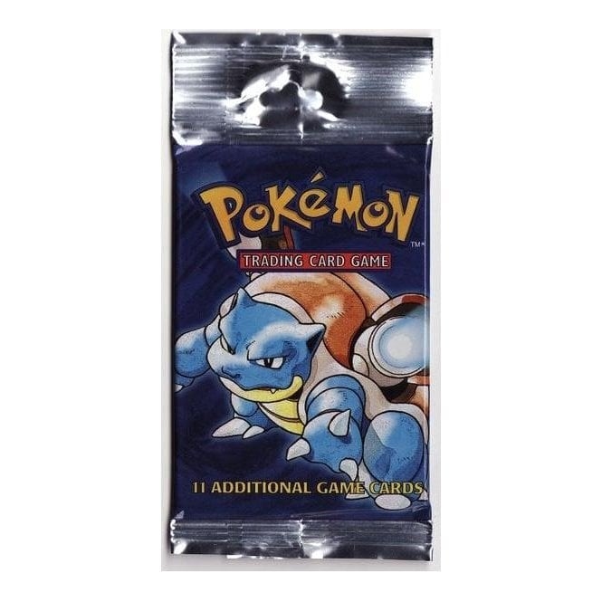 Original Pokemon Cards Base Set Booster (Unlimited) Longpack