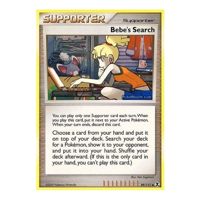 Pokemon Single Card Rising Rivals Reverse Holo 0 111 Bebe S Search Chaos Cards Pokemon Single Card Rising Rivals Reverse Holo 0 111 Bebe S Search Chaos Cards