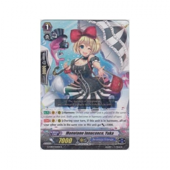 Monotone Innocence, Yuka : G-CB03-021 - Cardfight!! Vanguard Single Card